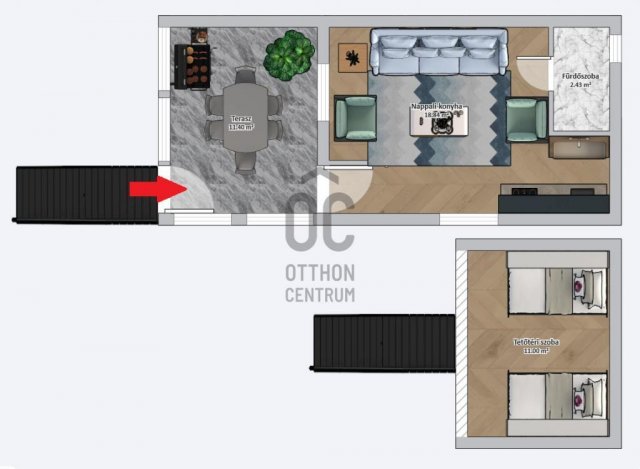 Eladó nyaraló, Muraszemenyén 24.5 M Ft, 1 szobás