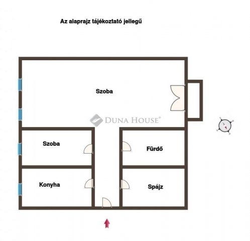 Eladó téglalakás, Hódmezővásárhelyen 42.5 M Ft, 2 szobás