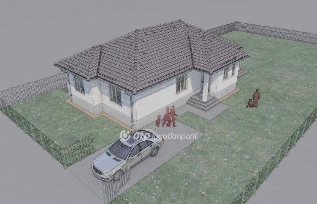 Eladó családi ház, Atkáron 71 M Ft, 3 szobás