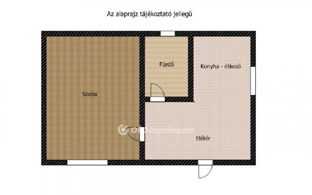 Eladó családi ház, Ráckeresztúron 25.9 M Ft, 1 szobás