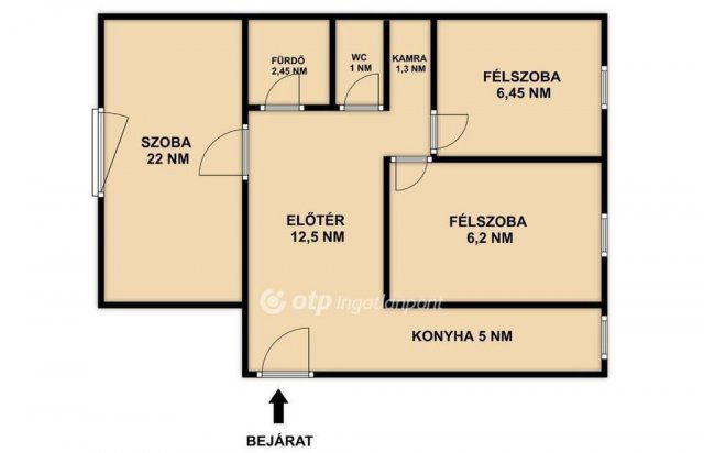 Eladó panellakás, Budapesten, III. kerületben 74.9 M Ft