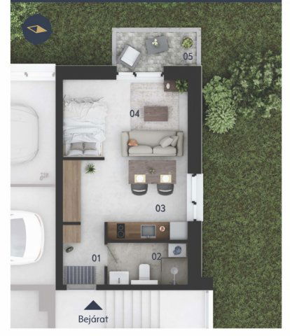 Eladó téglalakás, Pécsett 39.26 M Ft, 1 szobás