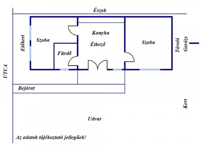 Eladó családi ház, Somogysárdon 17.5 M Ft, 2 szobás