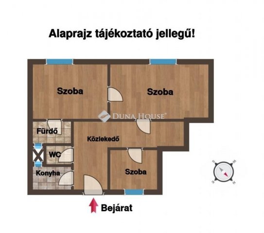 Eladó téglalakás, Budapesten, VIII. kerületben 89.9 M Ft