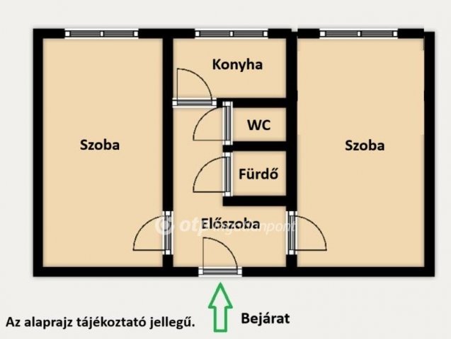 Eladó panellakás, Budapesten, III. kerületben 62.9 M Ft, 2 szobás