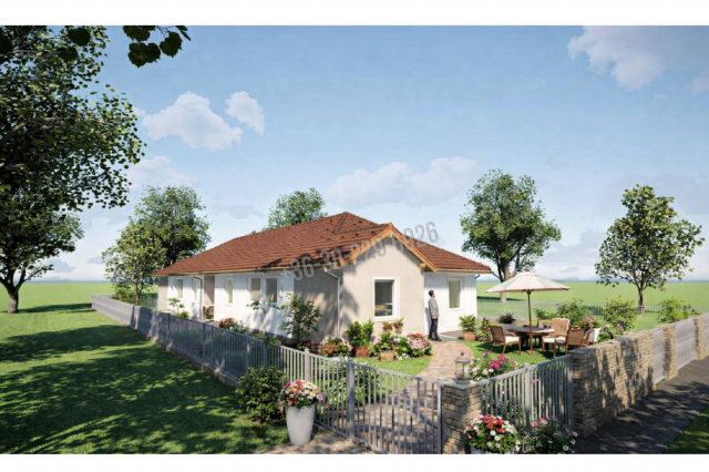 Eladó ikerház, Áporkán 64.99 M Ft, 4 szobás