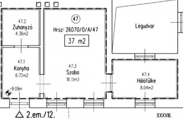 Eladó téglalakás, Budapesten, XIII. kerületben 62.9 M Ft