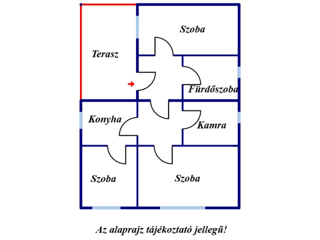 Eladó családi ház, Tökölön 78 M Ft, 3 szobás