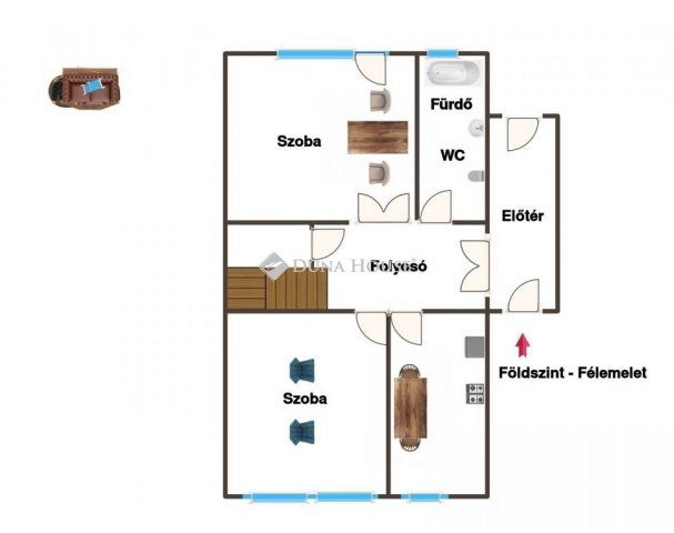 Eladó ikerház, Budapesten, XXI. kerületben 135 M Ft, 5 szobás