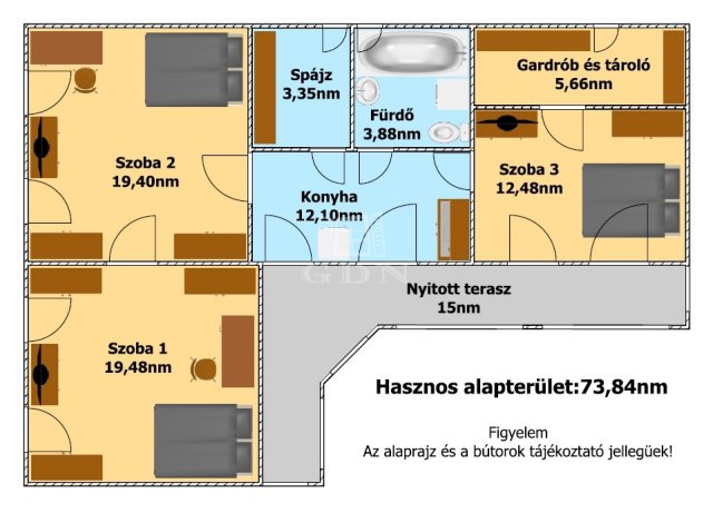 Eladó családi ház, Újfehértón 24.99 M Ft, 3 szobás