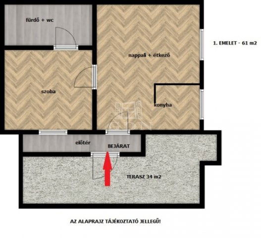 Eladó téglalakás, Budapesten, II. kerületben 156 M Ft, 2 szobás