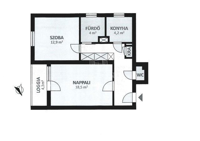 Eladó téglalakás, Budapesten, XI. kerületben 78.9 M Ft, 2 szobás