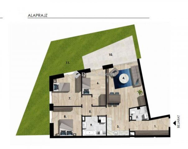 Eladó téglalakás, Balatonföldváron, Motel sétányon 169 M Ft