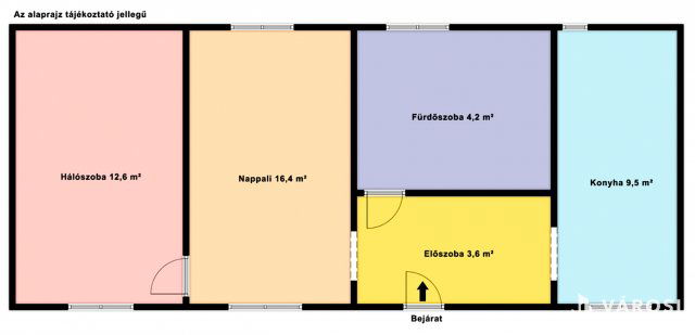 Kiadó téglalakás, albérlet, Budapesten, I. kerületben, 2 szobás
