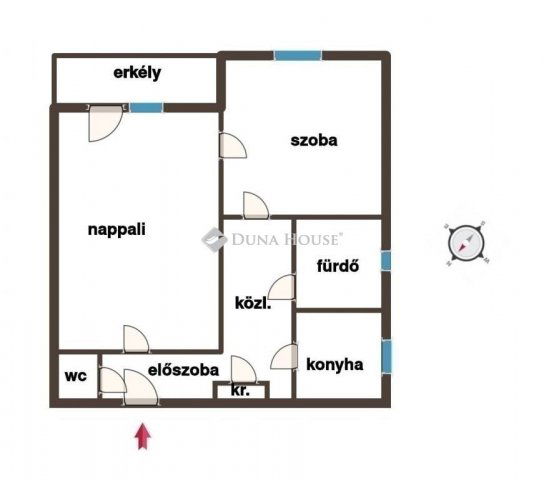 Eladó téglalakás, Budapesten, XXI. kerületben 53.8 M Ft