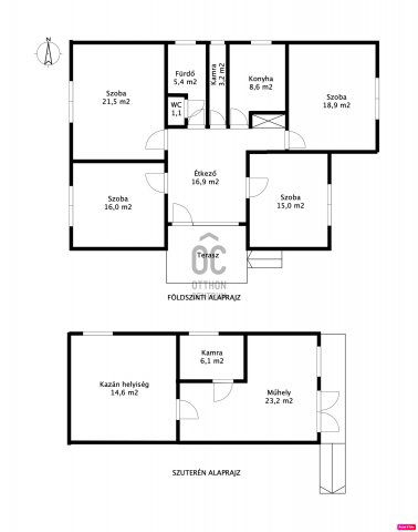 Eladó családi ház, Szekszárdon 59.9 M Ft, 4 szobás