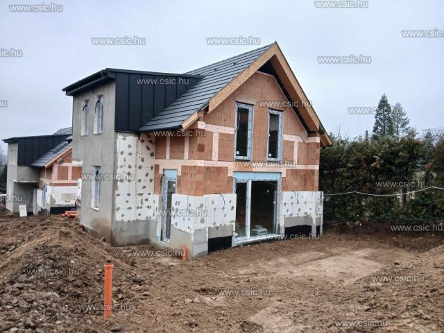 Eladó ikerház, Pilisborosjenőn 169 M Ft, 3+2 szobás