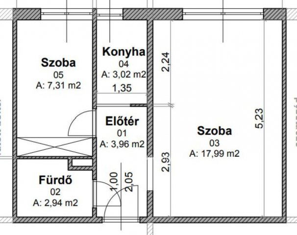 Eladó panellakás, Budapesten, XV. kerületben 52.5 M Ft