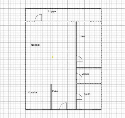 Eladó téglalakás, Kecskeméten 52.5 M Ft, 2 szobás