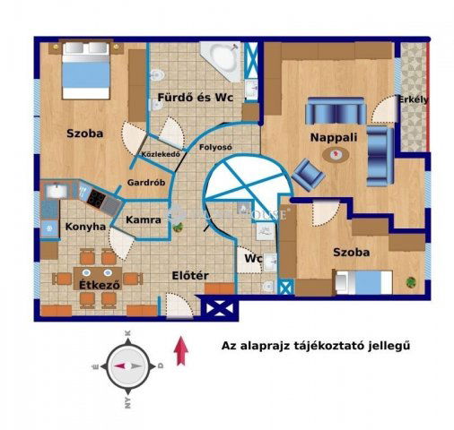 Eladó téglalakás, Nagykanizsán 79.9 M Ft, 3 szobás