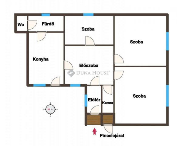 Eladó családi ház, Olaszfán 19.5 M Ft, 2+1 szobás