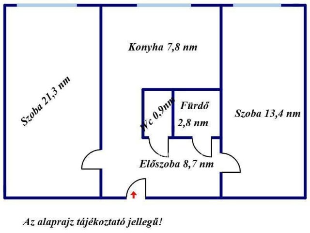 Eladó panellakás, Nagykőrösön 24.9 M Ft, 2 szobás