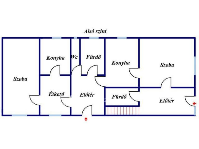 Eladó családi ház, Ózdon 21 M Ft, 5 szobás