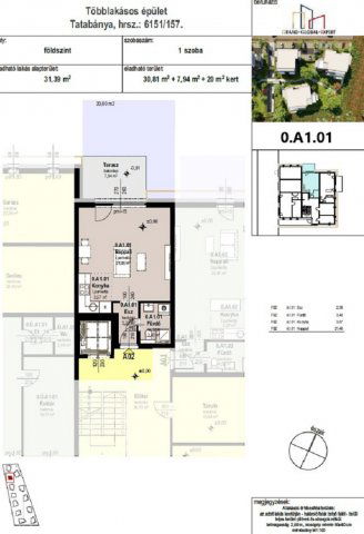 Eladó téglalakás, Tatabányán, Petőfi Sándor utcában