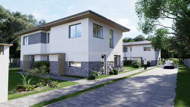 Eladó ikerház, Budaörsön 137 M Ft, 4 szobás