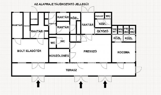 Eladó üzlethelyiség, Újszilváson 49.9 M Ft