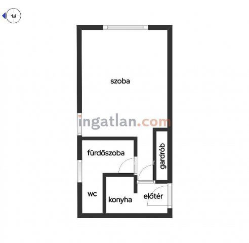 Eladó panellakás, Törökszentmiklóson 17.3 M Ft, 1 szobás