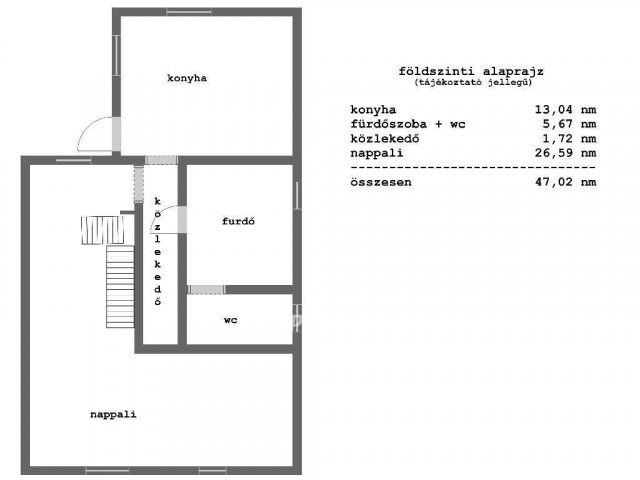 Eladó nyaraló, Győrött 45 M Ft, 2 szobás / költözzbe.hu
