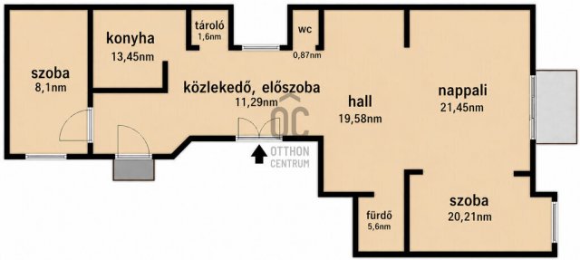 Eladó téglalakás, Budapesten, I. kerületben 224.9 M Ft, 3 szobás