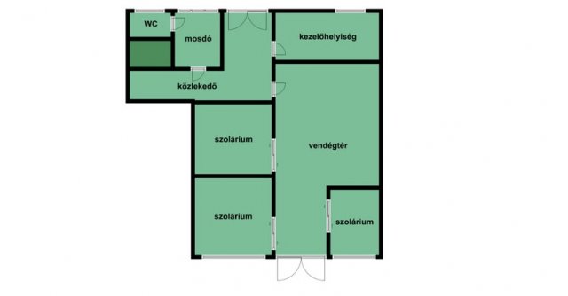 Eladó üzlethelyiség, Miskolcon 13 M Ft, 1+3 szobás