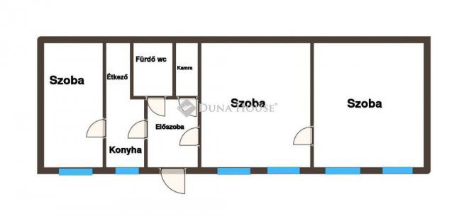 Eladó téglalakás, Budapesten, IX. kerületben 91 M Ft, 3 szobás