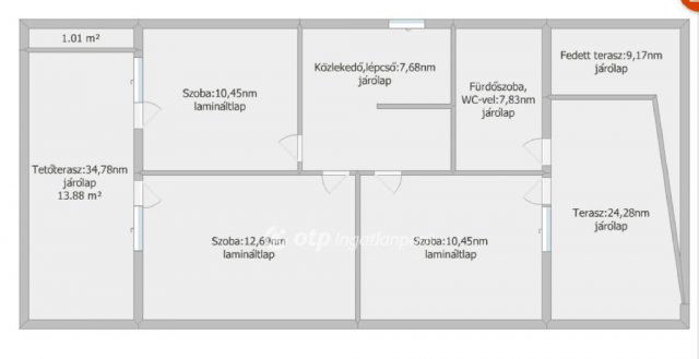 Eladó téglalakás, Szekszárdon 135 M Ft, 3+2 szobás