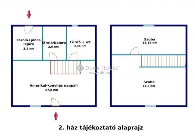 Eladó családi ház, Felsőpakonyban 114.9 M Ft, 9 szobás