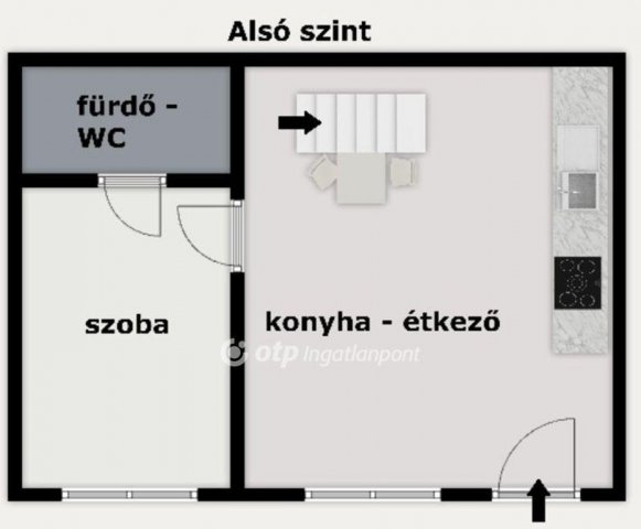 Eladó téglalakás, Budapesten, VIII. kerületben 74.9 M Ft