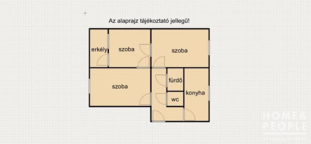 Eladó téglalakás, Szegeden 57 M Ft, 3 szobás