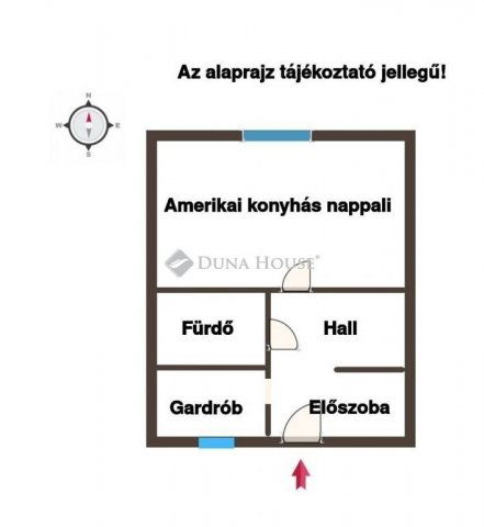 Eladó téglalakás, Budapesten, IX. kerületben 57 M Ft, 1 szobás