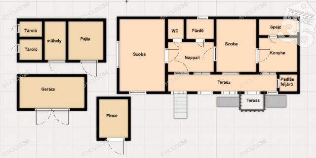 Eladó családi ház, Tormáson 15.2 M Ft, 3 szobás