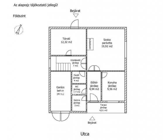 Eladó családi ház, Csornán 69.9 M Ft, 4 szobás