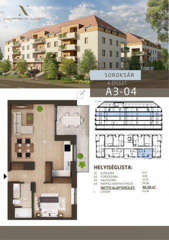 Eladó téglalakás, Budapesten, XXIII. kerületben 80.719 M Ft