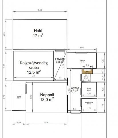 Eladó panellakás, Budapesten, III. kerületben 82 M Ft, 3 szobás