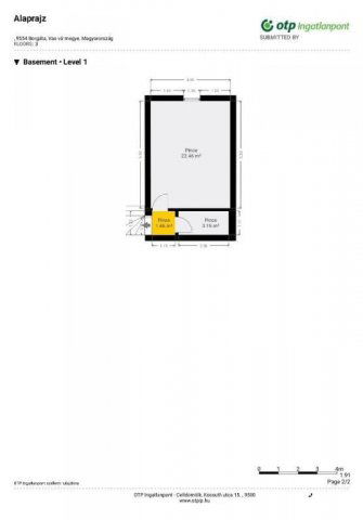 Eladó családi ház, Borgátán 53 M Ft, 1+4 szobás