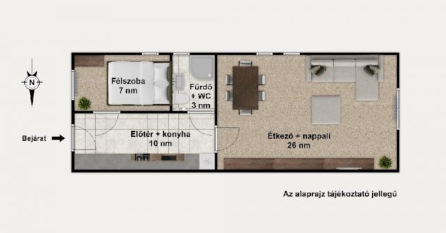 Eladó téglalakás, Budapesten, IX. kerületben 49.9 M Ft