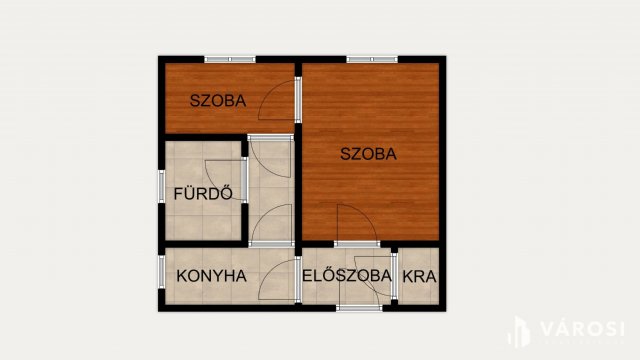 Eladó téglalakás, Szegeden 49.99 M Ft, 2 szobás