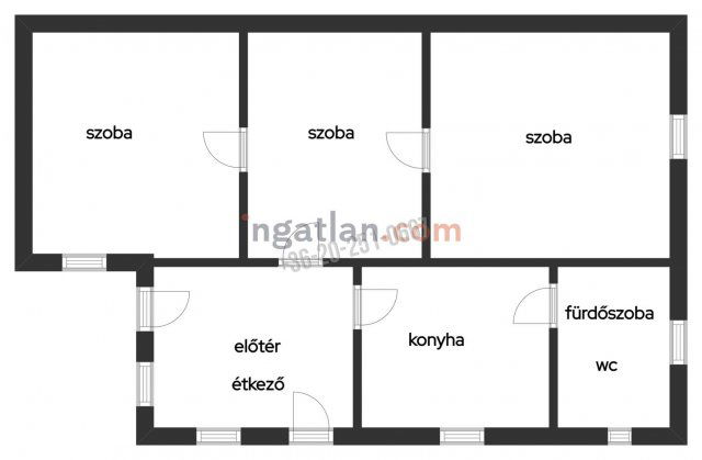 Eladó családi ház, Dunaszekcsőn 12.9 M Ft, 3 szobás