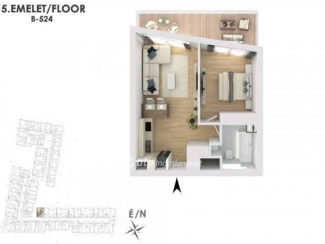 Eladó téglalakás, Budapesten, XIII. kerületben 75.85 M Ft
