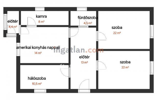 Eladó családi ház, Létavértesen 43.9 M Ft, 2+1 szobás